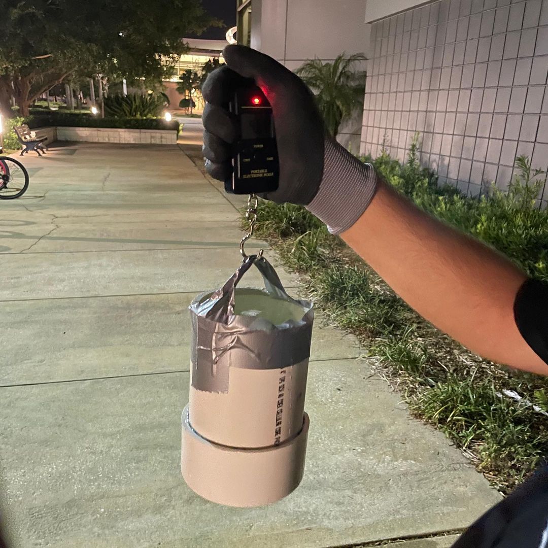 Five-pound model rocket nose cone ballast